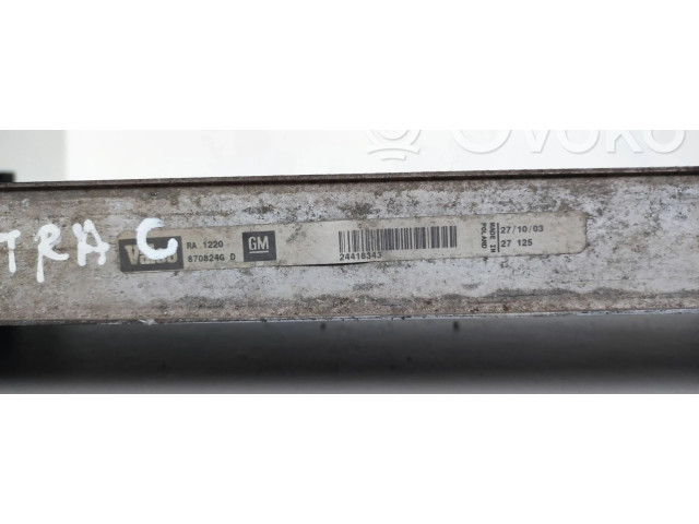 Блок управления двигателя 24418343, 870824G Opel Vectra C