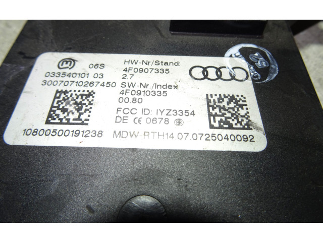 Блок управления 4F0910335 Audi A6 S6 C6 4F