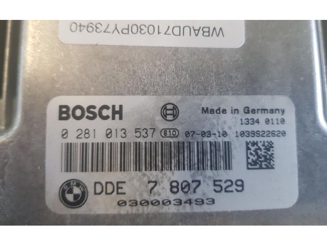 Řídící jednotka 0281013537 BMW 1 E81 E87 2007