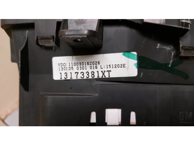 Панель приборов 13173381XT, 151202E Opel Meriva A