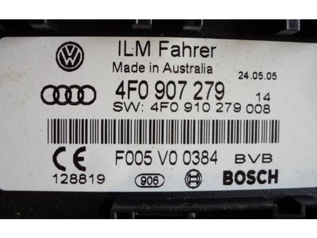 Блок комфорта 4F0907279, F005V00384   Audi A6 S6 C6 4F   