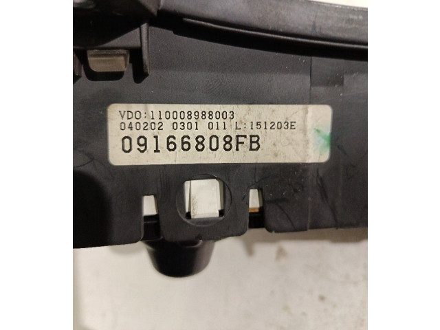 Панель приборов 09166808FB Opel Combo C