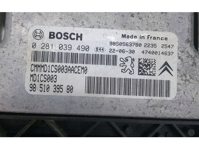 Блок управления двигателем Блок управления    Peugeot Partner III