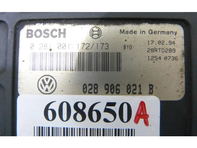 Блок управления двигателем Блок управления IMPRK608650   Volkswagen PASSAT B4