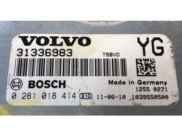 Блок управления двигателя 31336983 Volvo S60