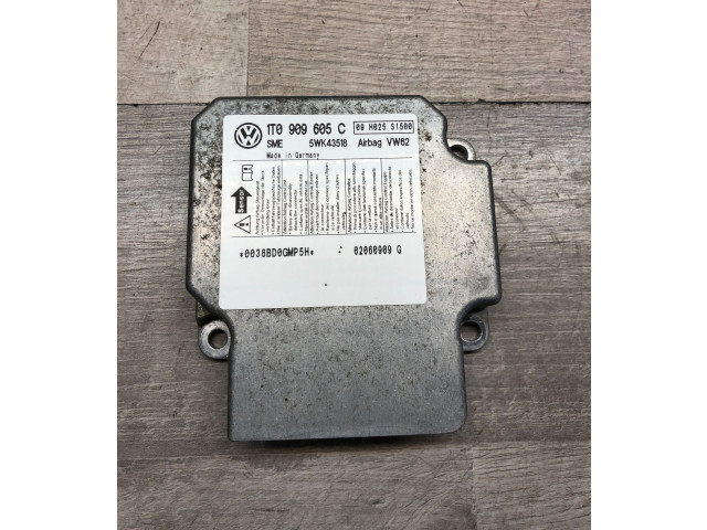 Блок подушек безопасности 1T0909605C, 09H025S1500   Volkswagen Touran I