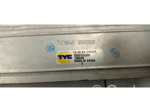 Интеркулер TYC18049, 05032020 Buick Encore I 1.4