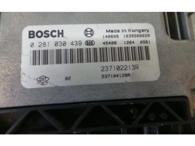 Блок управления двигателя 0281030439, 1039S68020 Dacia Logan II