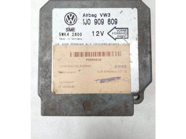 Блок подушек безопасности 1J0909609, CENTRALITAAIRBAG   Volkswagen Golf III