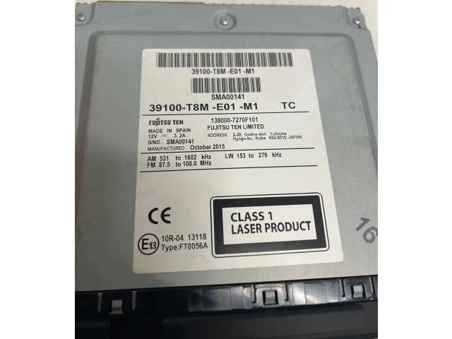 Радио/ проигрыватель CD/DVD / навигация 39100T8ME01M1, 1380007220F101   Honda HR-V