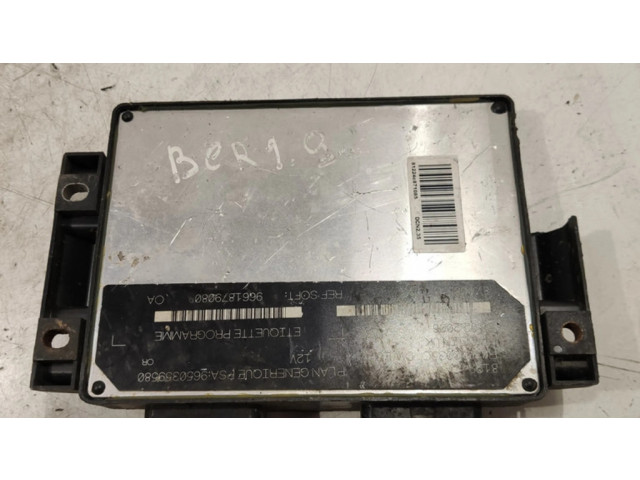 Řídící jednotka 9650359580, 966187980 Citroen Berlingo 2005