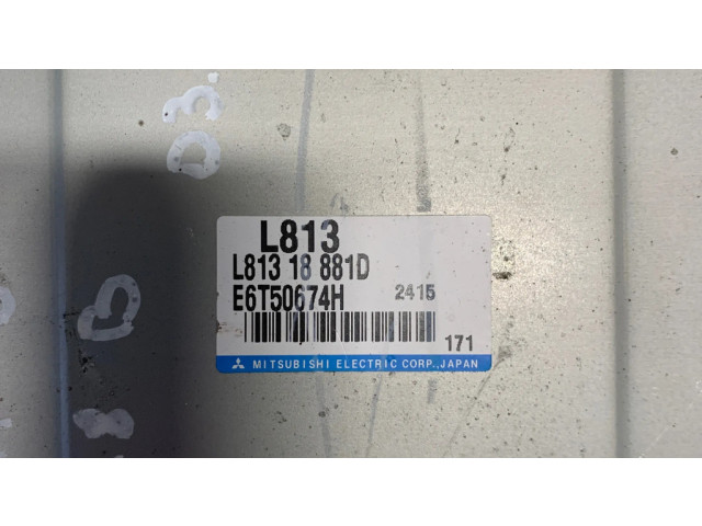 Блок управления двигателя L81318881D, E6T50674H   Mazda 6