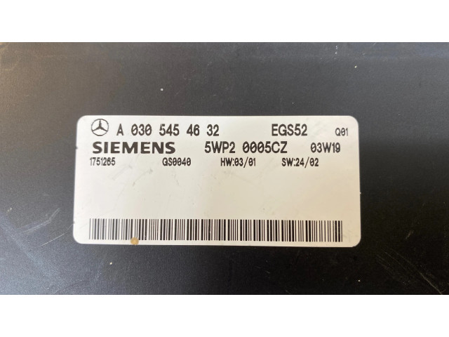 Блок управления коробкой передач A0305454632, 5WP20005CZ Mercedes-Benz ML W163