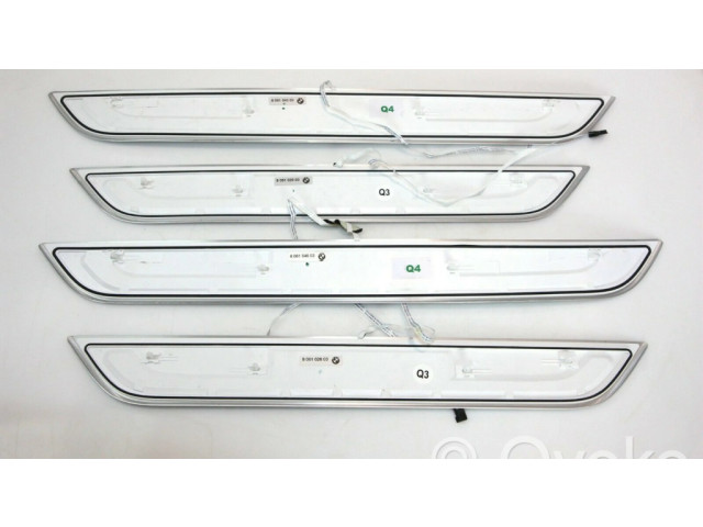 Отделка переднего порога кузова