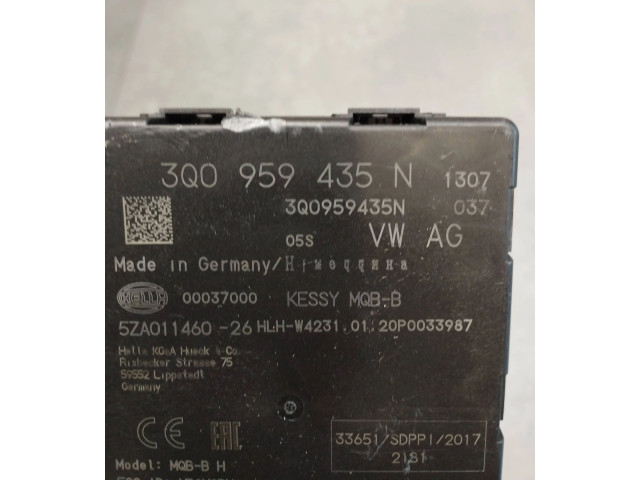 Блок управления 3Q0959435N Audi Q3 F3