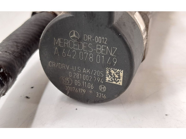 Топливная рампа 6290700795, 6420780149   Mercedes-Benz ML W164   для двигателя OM 629.912