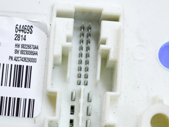 Блок комфорта 68230066AA, A2C7436290000   Maserati Quattroporte   