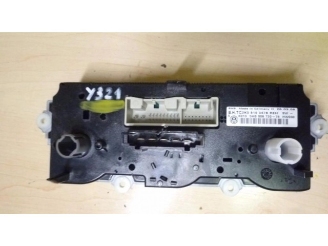 Блок управления климат-контролем 2K0819047K, Y321 Volkswagen Caddy