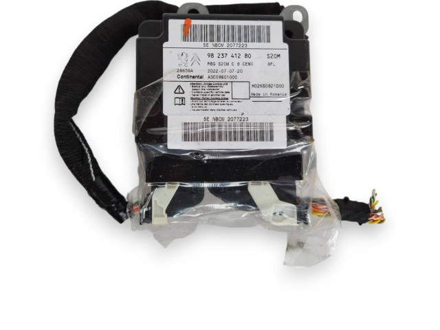 Блок управления надувных подушек 9823741280 Citroen Berlingo