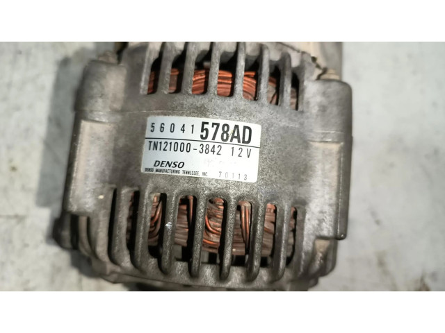 Генератор 56041578AD, ALTERNADOR Jeep Cherokee III KJ 2.5