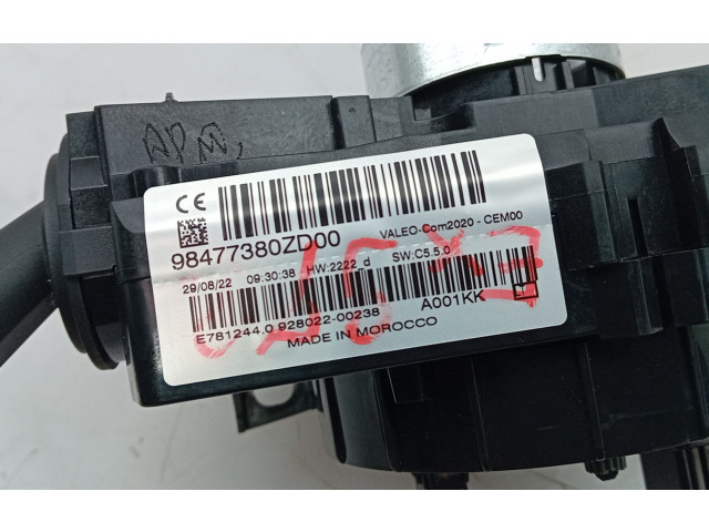 Подрулевой шлейф SRS 98477380ZD Citroen C4 III e-C4