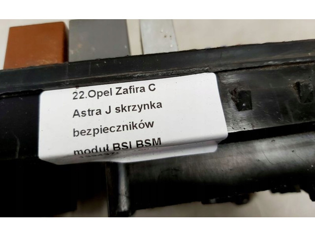 Pojistková skříňka 13343769 Opel Zafira C