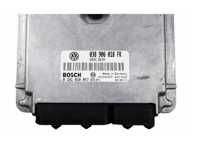 Řídící jednotka 038906018FK, 0281010057 Volkswagen Caddy 2000