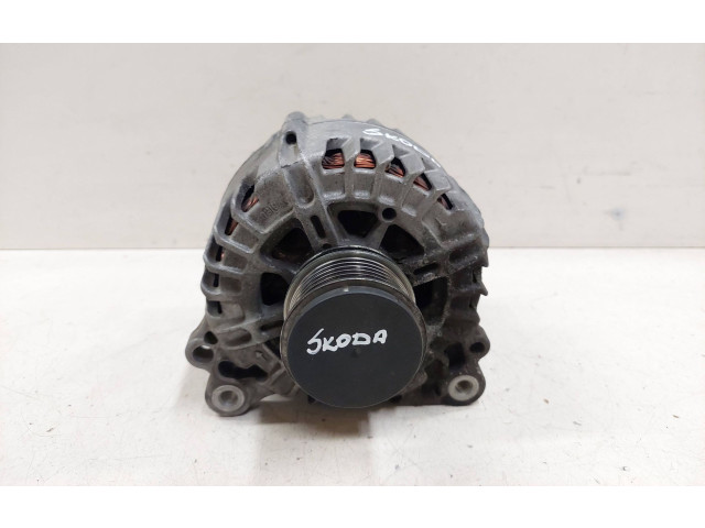 Генератор 03L903024M, 114010657   Skoda Superb B6 (3T)      