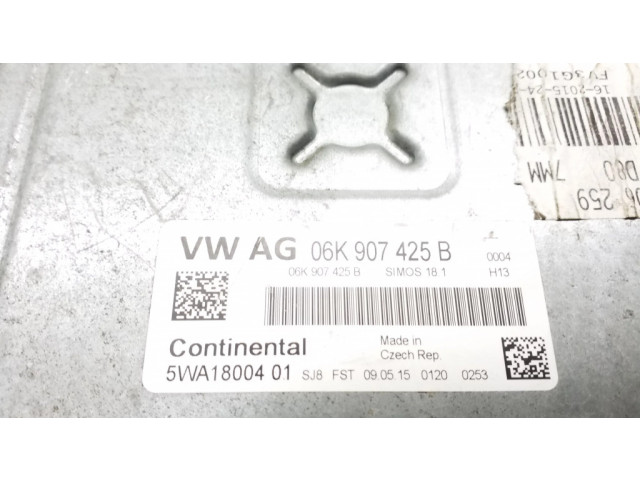 Блок управления двигателя 06K907425B, 5WA1800401 Audi TT TTS RS Mk3 8S