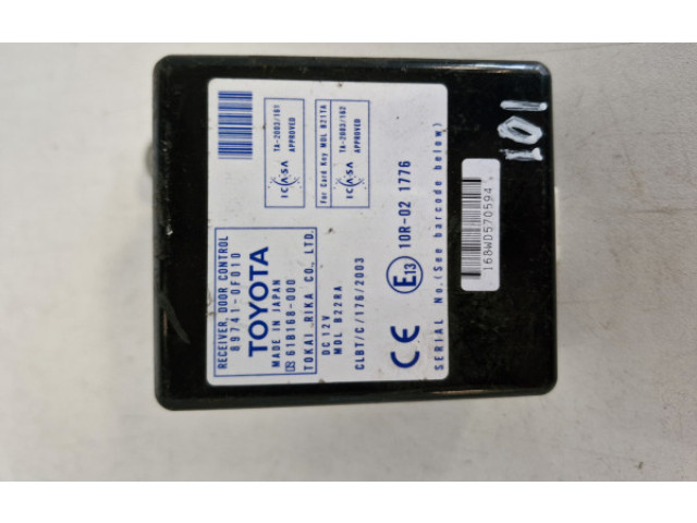 Блок управления 89741-0F010 Toyota Corolla Verso AR10