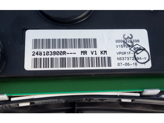 Панель приборов 248103900R Dacia Dokker