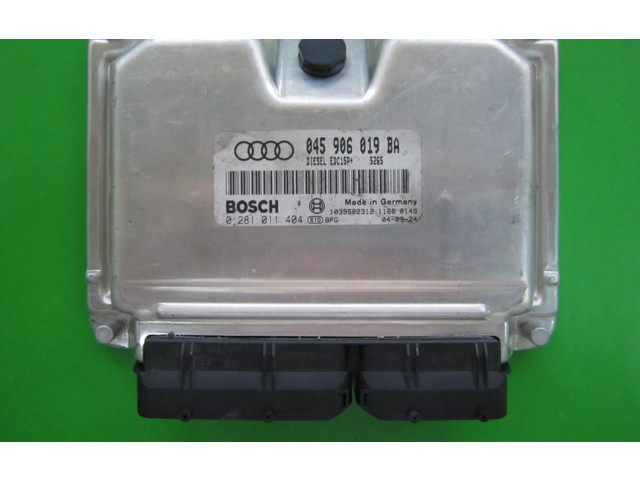 Блок управления двигателем Блок управления 045906019BA, 0281011404 Audi A2
