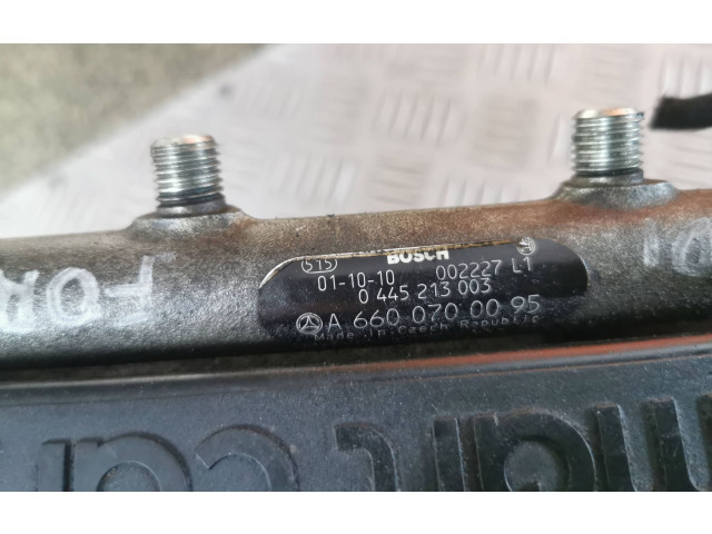 Топливная рампа A6600700095, 0001457V003 Smart ForTwo I