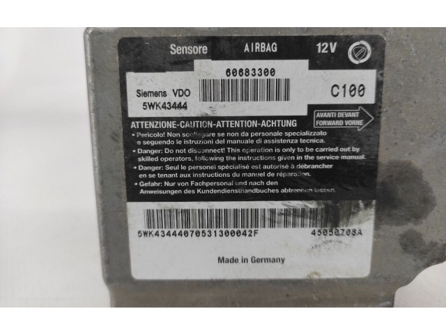 Блок подушек безопасности 60683300, 45050708A Alfa Romeo GT