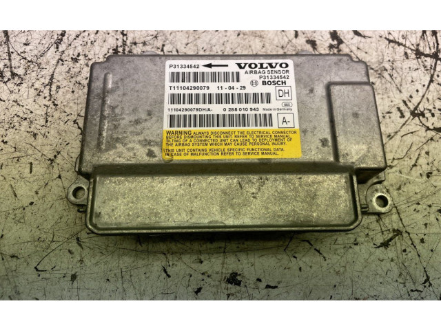 Блок подушек безопасности 31334542, 31318970 Volvo S60