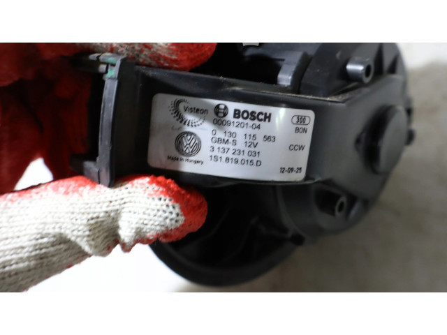 Вентилятор печки    0130115563   Skoda Citigo