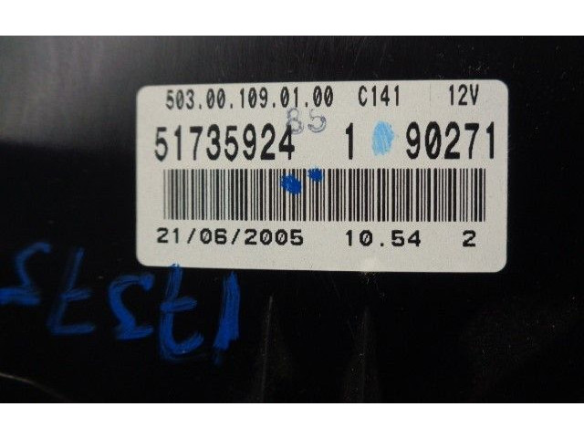 Přístrojová deska Fiat Croma 2006 51735924, 503001090100