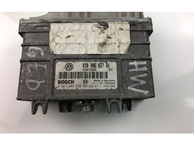 Řídící jednotka 030906027AK Seat Arosa 1999