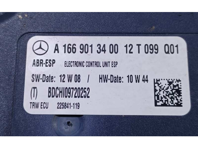 Блок АБС A1664310800, A1664314612 Mercedes-Benz ML W166 2012 - 2017 года