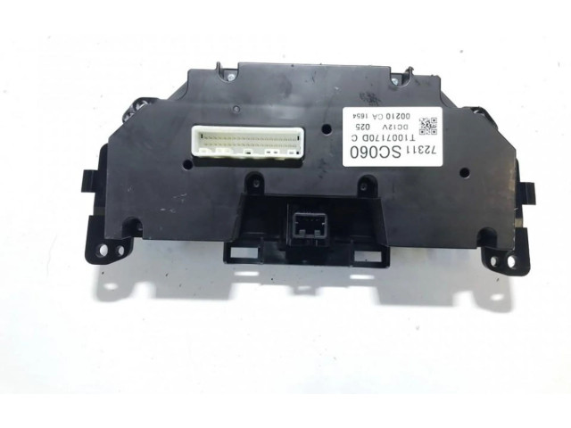 Блок управления климат-контролем 72311sc060, 00210CA1654 Subaru Forester SH