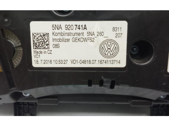 Přístrojová deska Volkswagen Tiguan 2016 5NA920741A