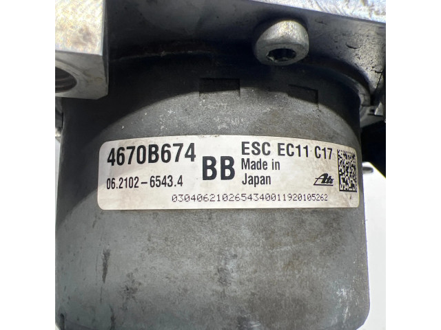 Блок АБС 4670B674, 06210265434 Mitsubishi ASX