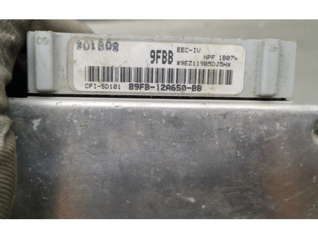 Блок управления двигателя 89FB12A650BB Ford Fiesta