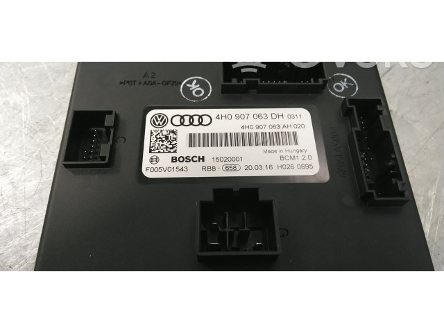 Модуль управления BSM 4H0907063DH, 4H0907063DA   Audi A6 S6 C7 4G    