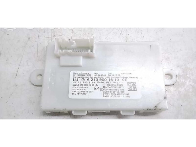 Блок управления A2139001610   Mercedes-Benz E AMG W210