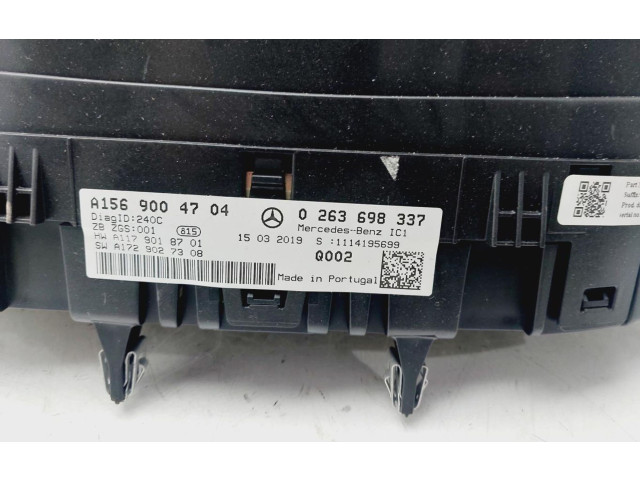 Přístrojová deska Mercedes-Benz GLA W156 2019 A1569004704