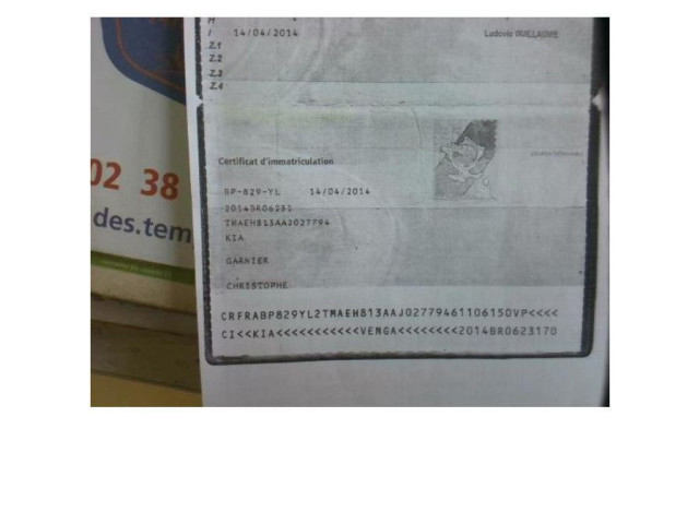 Zpětné zrcátko KIA Venga 2011 876201P020, 876201P020