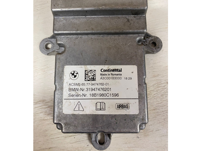 Блок подушек безопасности 9474762 BMW X3 G01