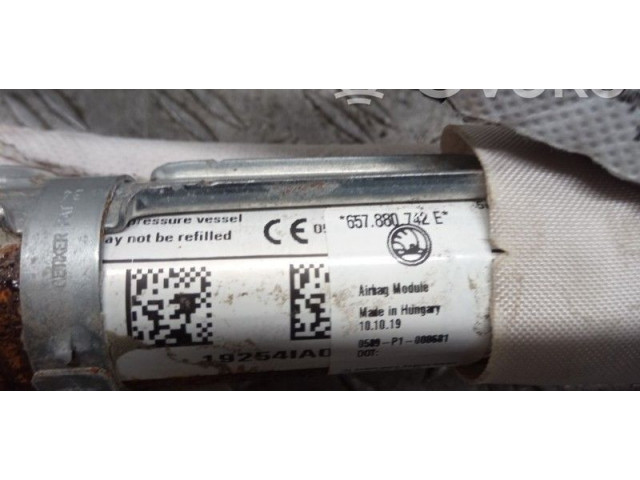 Боковая подушка безопасности 657880742, 657880742E   Skoda Kamiq