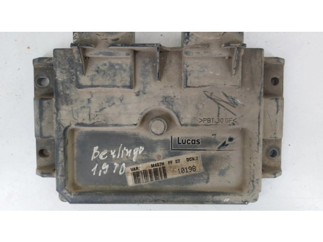 Řídící jednotka 9646260280, 9641390180 Citroen Berlingo 2004